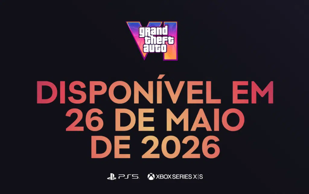 GTA VI Disponivel em 26 de Mario de 2026