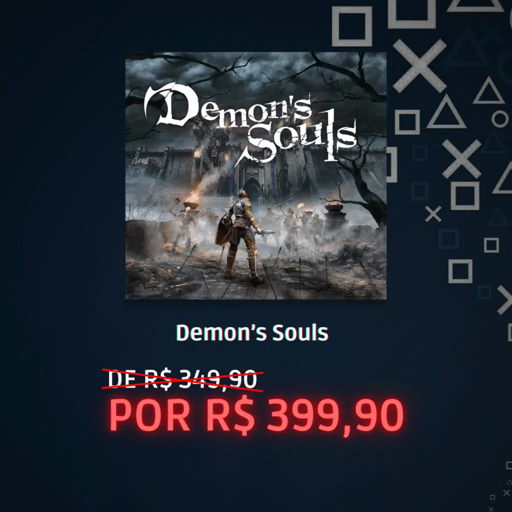 Sony Aumenta Preço de Demons Souls
