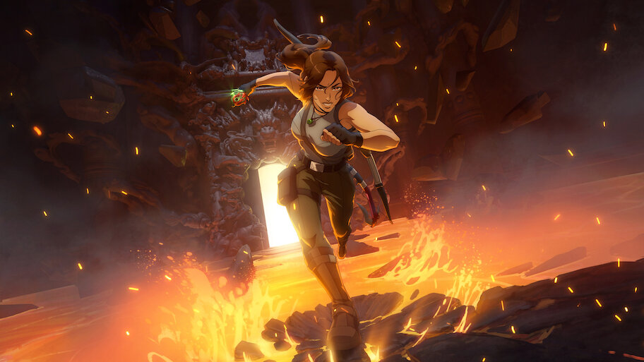 Série Tomb Raider: The Legend of Lara Croft - Netflix
