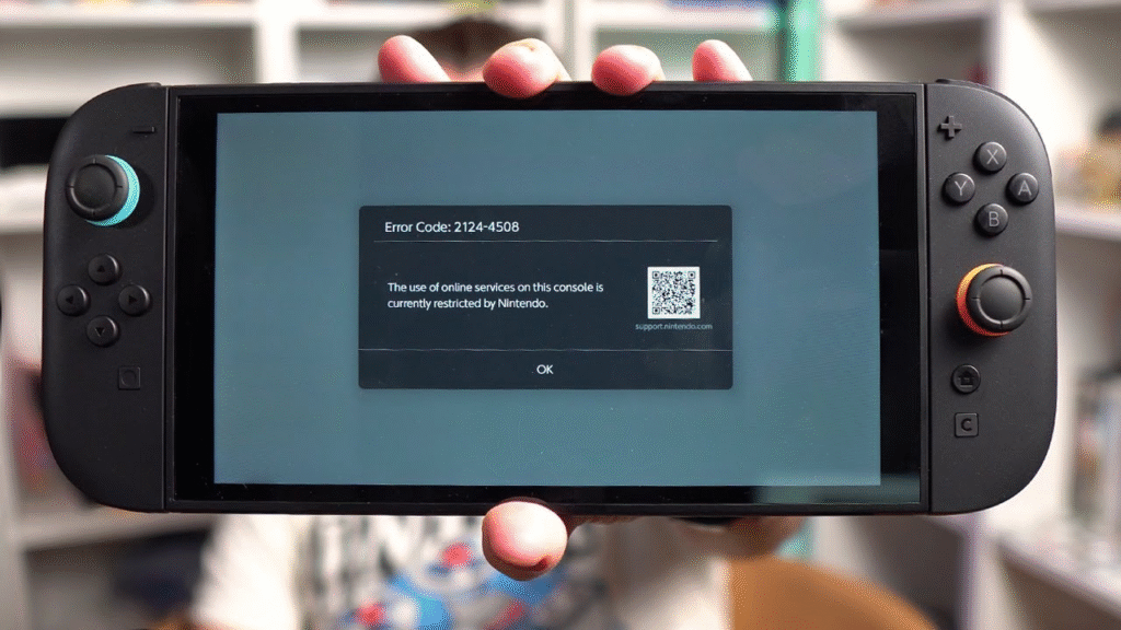 Nintendo Switch 2 Banido - Imagem: Scattered Brain/Youtube