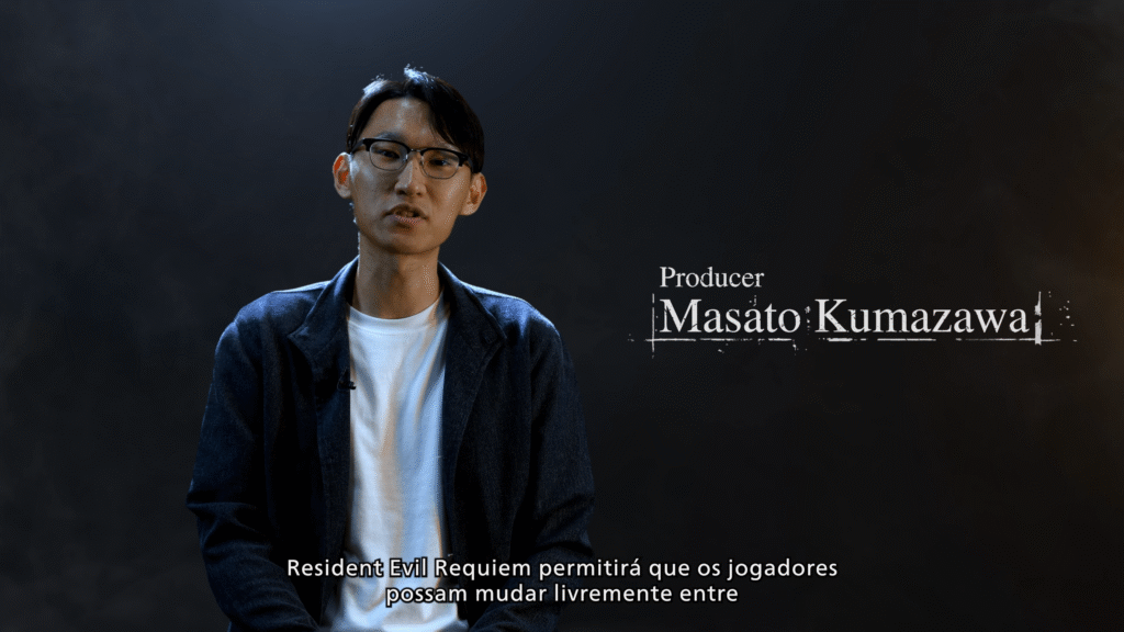 Masato Kumazawa produtor de resident evil Requiem