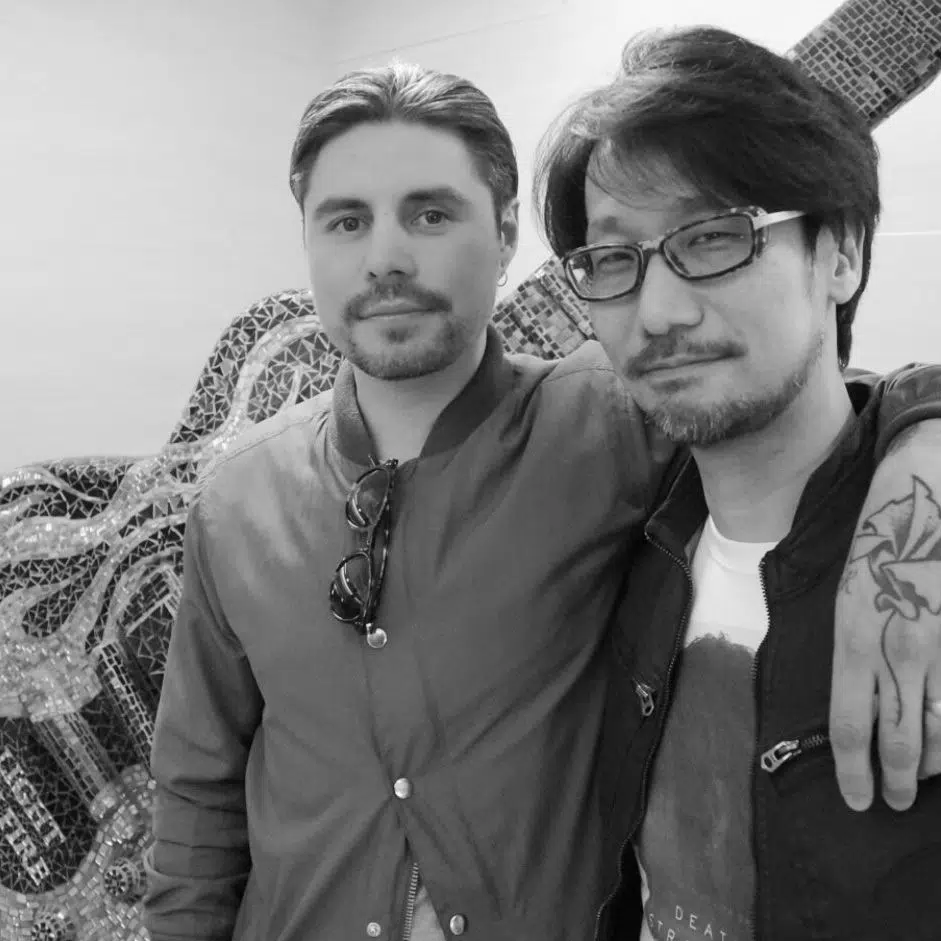 Ryan Karazija e Hideo Kojima
