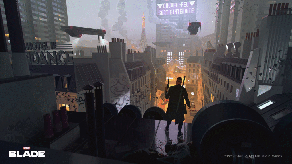 Arte conceitual de Marvel's Blade - Arkane