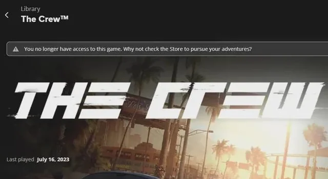 The Crew - Stop Killing Games