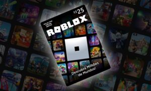 gift card cartões presente Roblox