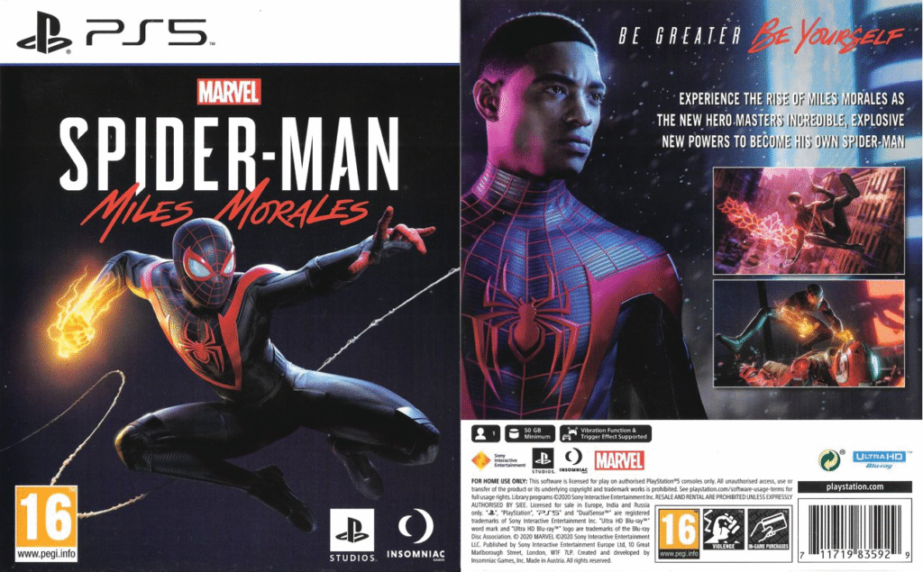 Spider-Man Miles Morales (2020 - PS5)
