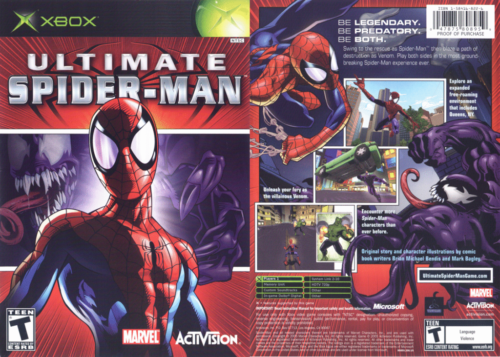 Ultimate Spider-Man (2005) - Top 10 melhores jogos do Homem-Aranha