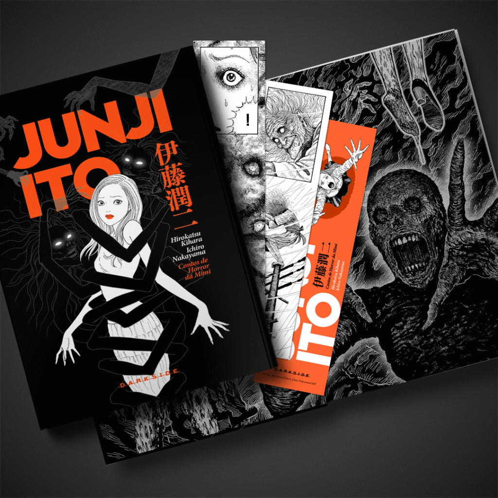 
Contos de Horror da Mimi -  Junji Ito, Hirokatsu Kihara e Ichiro Nakayama (Darksidebooks)