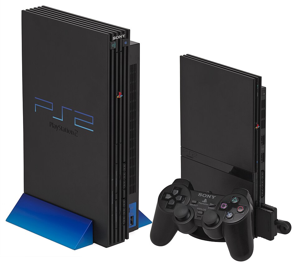 Playstation 2 Fat e Slim - Imagem Evan-Amos - Wikipédia