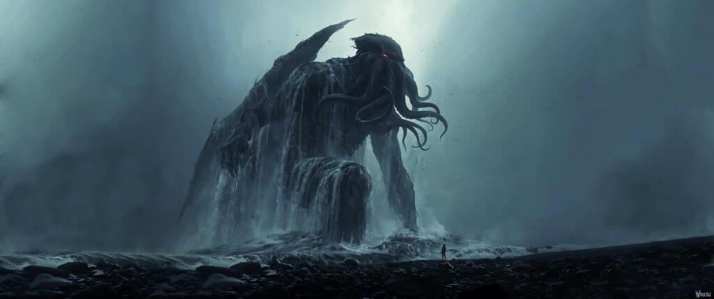 Lovecraft Cthulhu - Arte de Andrée Wallin