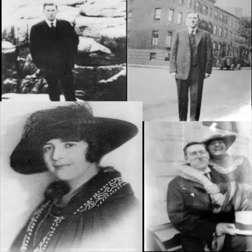 Fotos raras de Lovecraft e sua esposa Sonia Greene