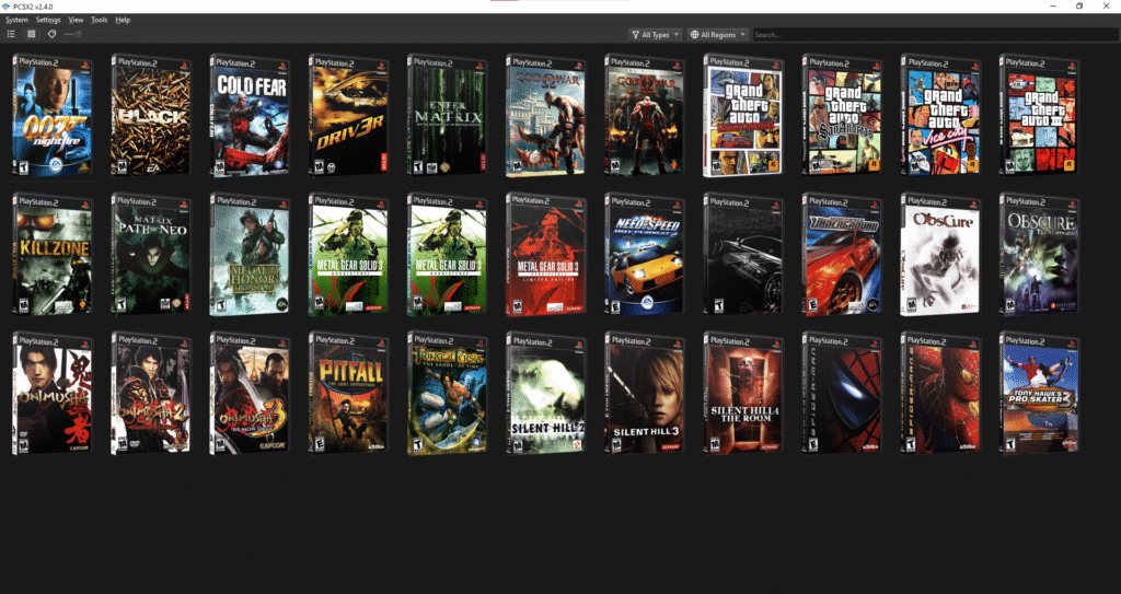 Retrogaming - PCSX2 v2.4.0