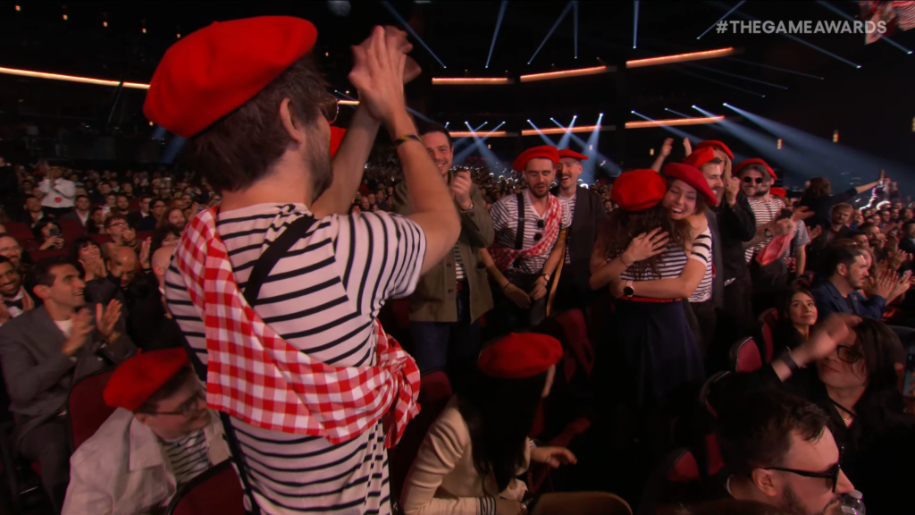 Reação da SandFall logo após a nomeação do GOTY