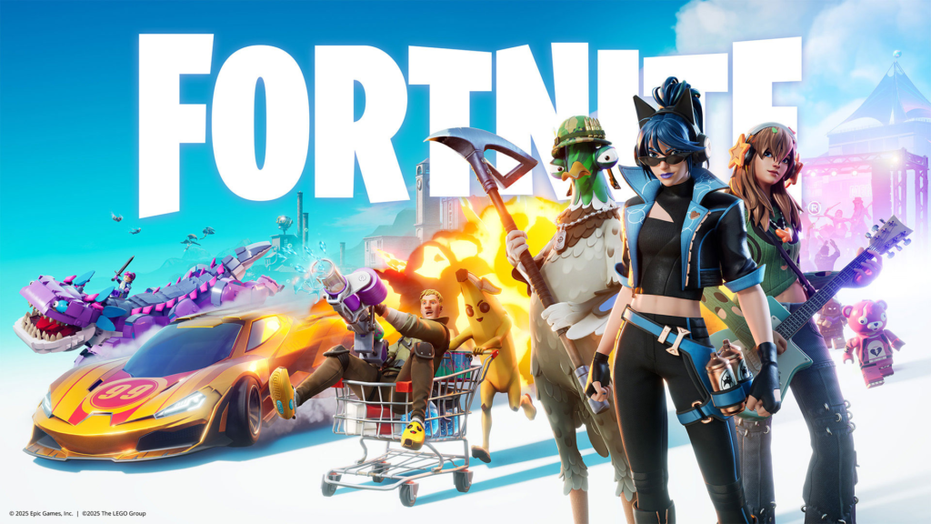jogos como serviço - Fortnite