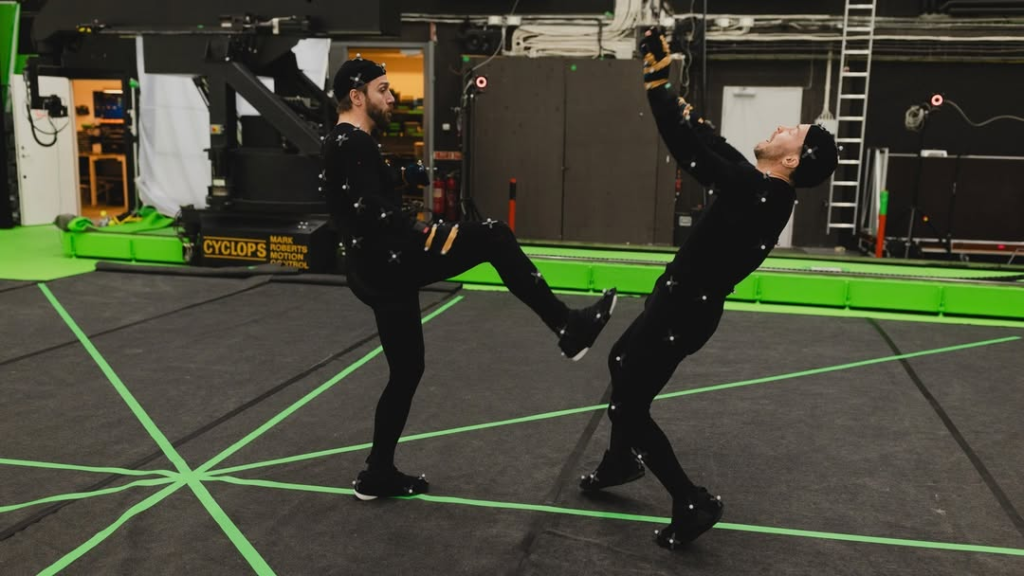 Samson fez capturas de movimento das lutas com o Dextry Studios