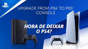 Sony incentiva jogadores do PS4 a migrarem para o PS5