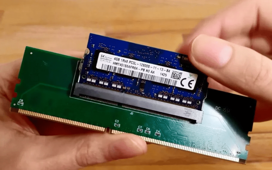 Adaptador - Crise da memória RAM