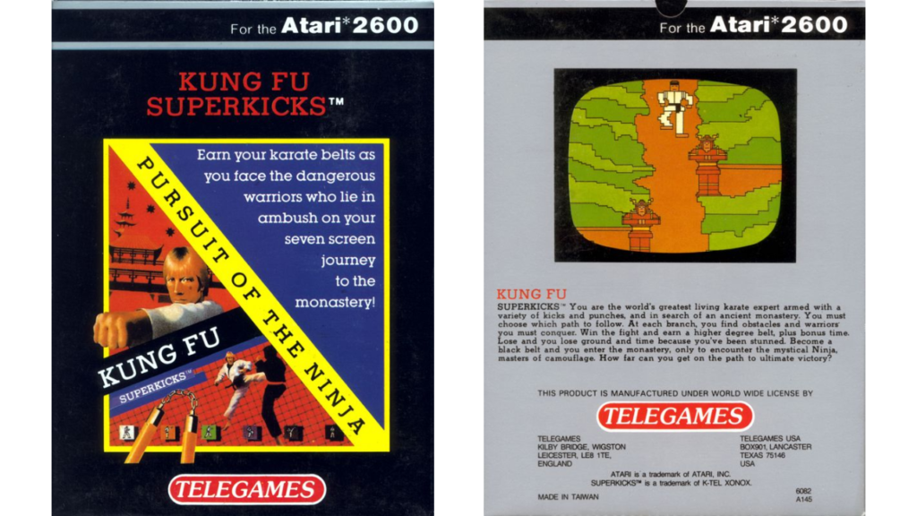 Chuck Norris Superkicks (1983) - Atari 2600