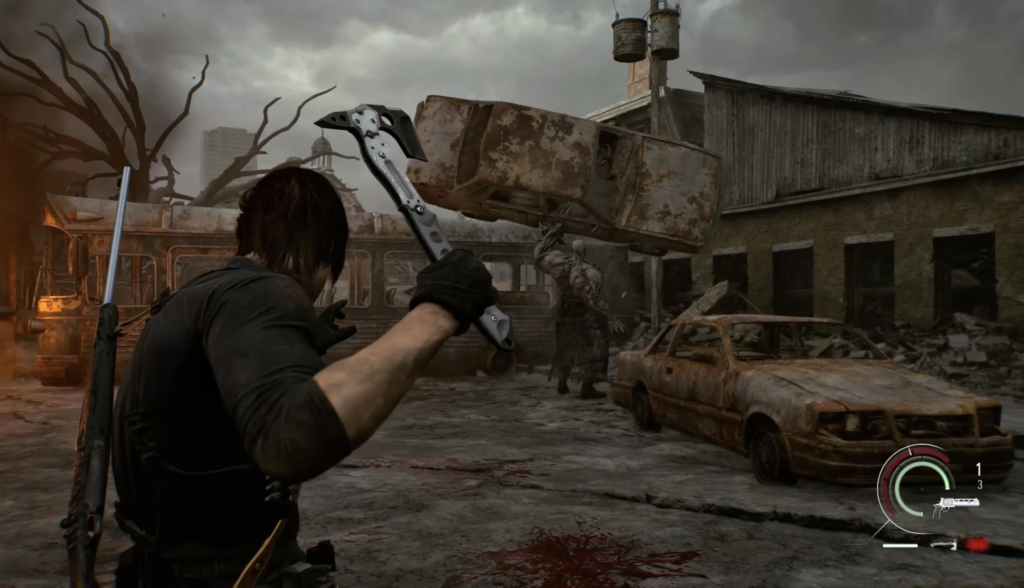 Leon dá parry em carro?