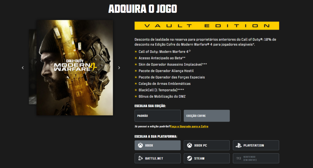 Como jogar antes do lançamento