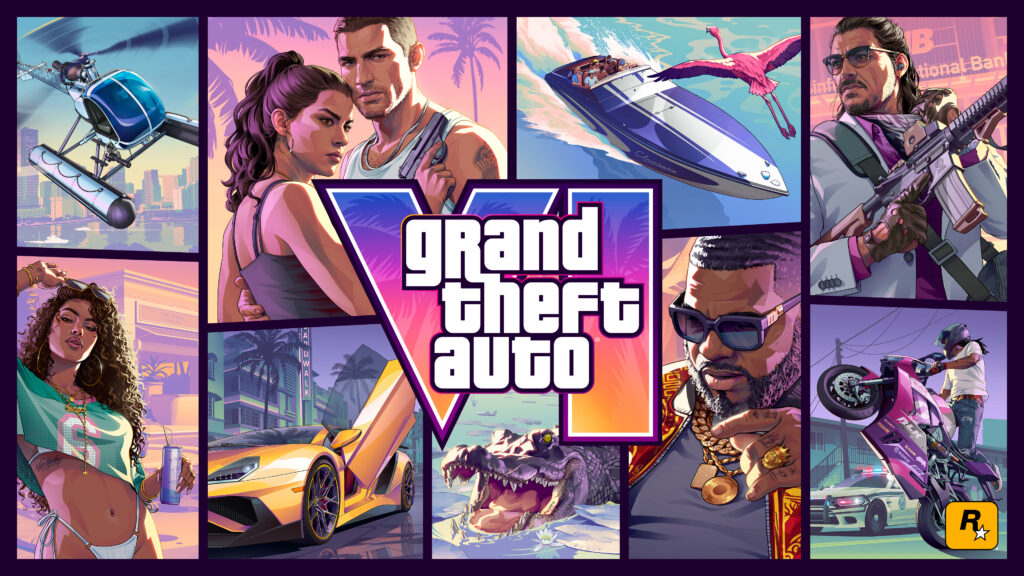 nova arte oficial da capa de GTA 6