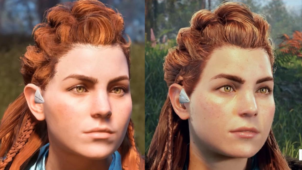Salto geracional de Horizon Zero Dawn - PS4 vs PS5 (remaster)