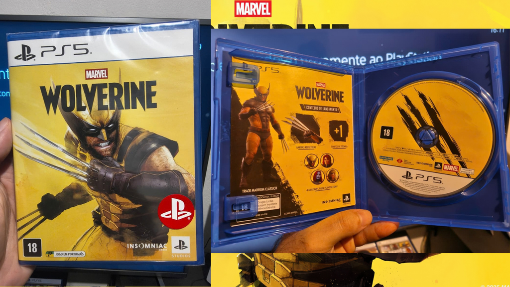 Marvel's Wolverine em mídia física