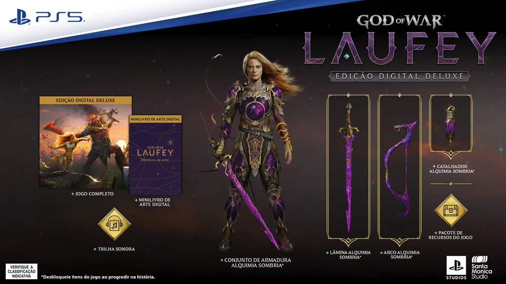 Edição Digital Deluxe - God of War Laufey