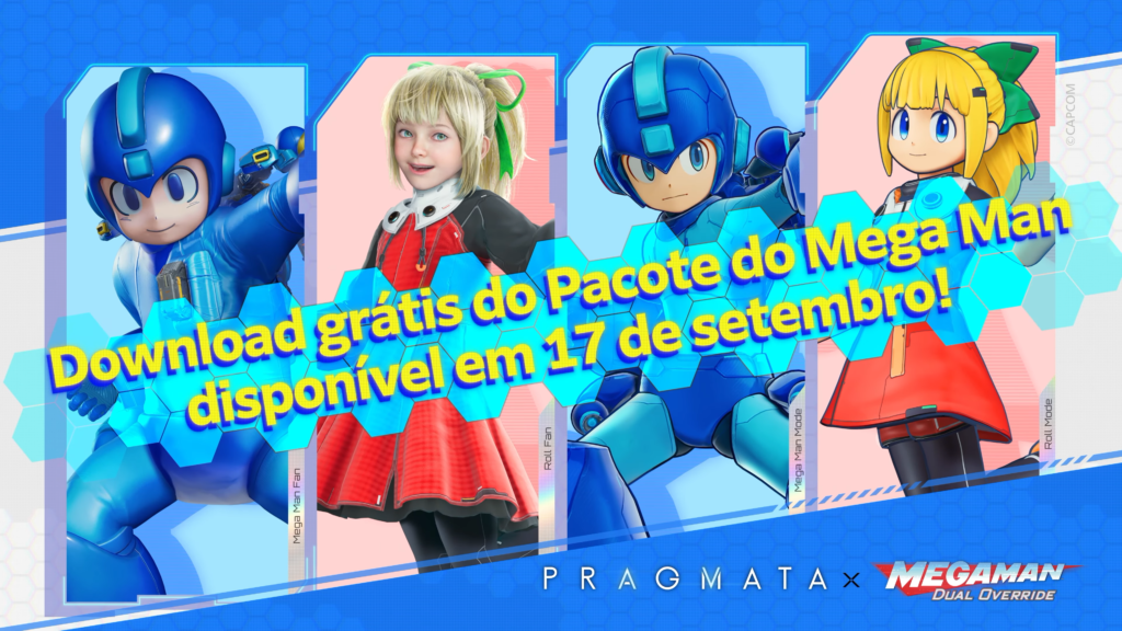 Pragmata DLC de Megaman