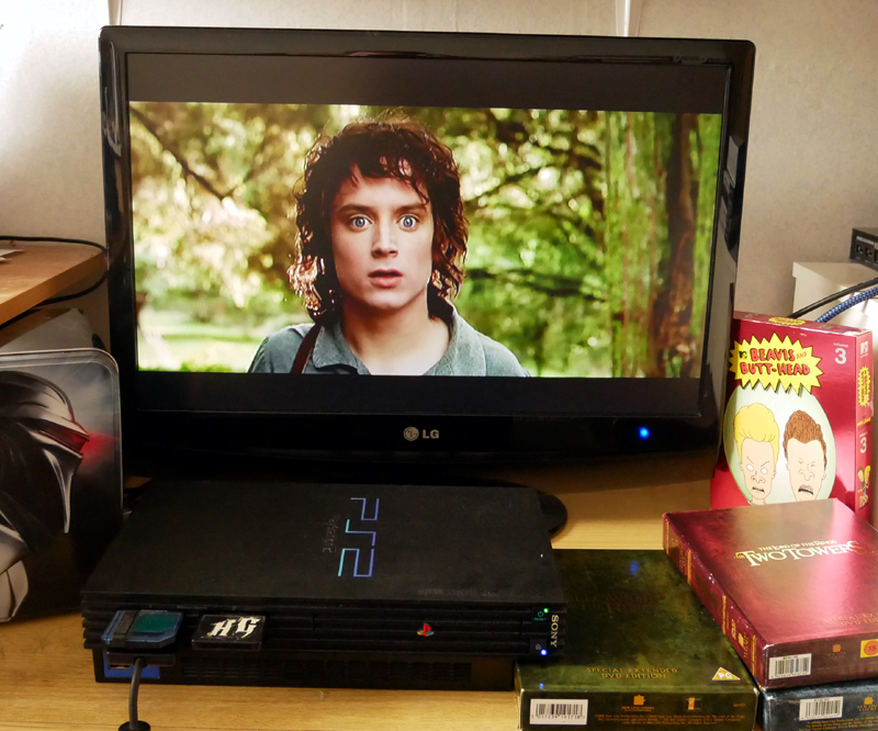 O PlayStation 2 ajudou a popularizar os filmes em DVD