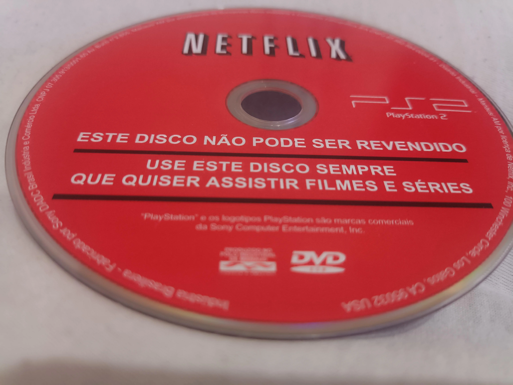O PlayStation 2 chegou a oferecer Netflix por meio de um DVD