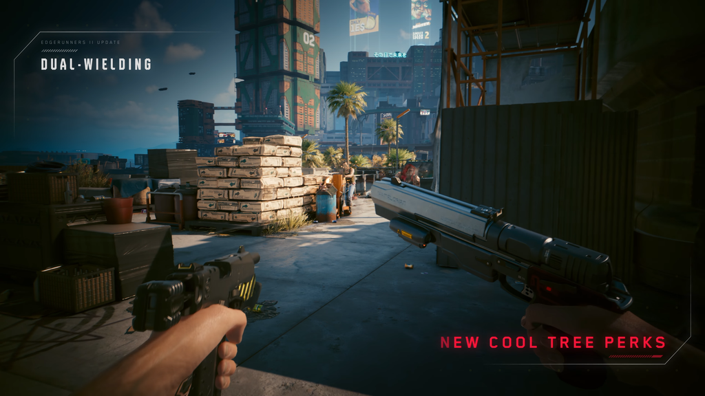 Duas Armas Cyberpunk 2077