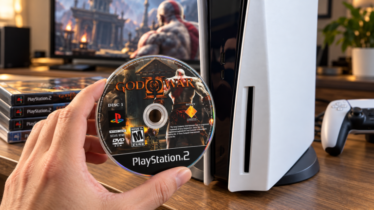 PS5 desbloqueado agora roda discos originais do PlayStation 2
