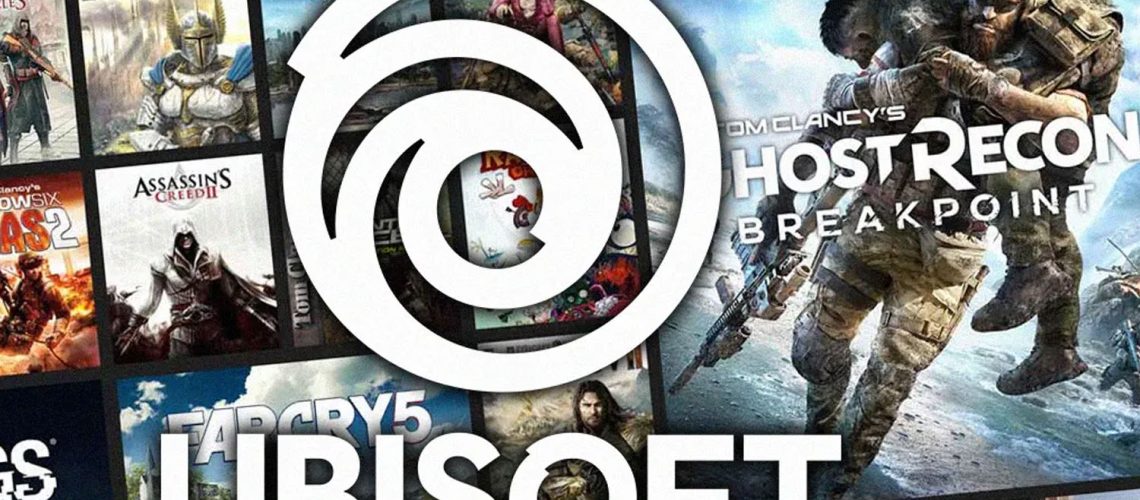 Logo oficial da empresa Ubisoft