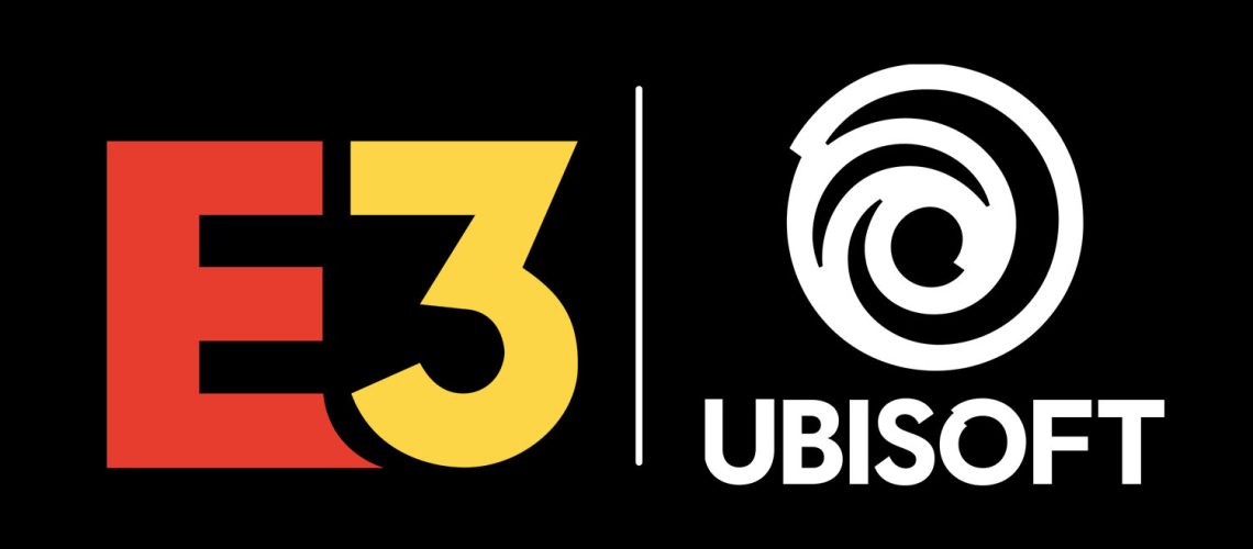 Logo da E3 e Ubisoft