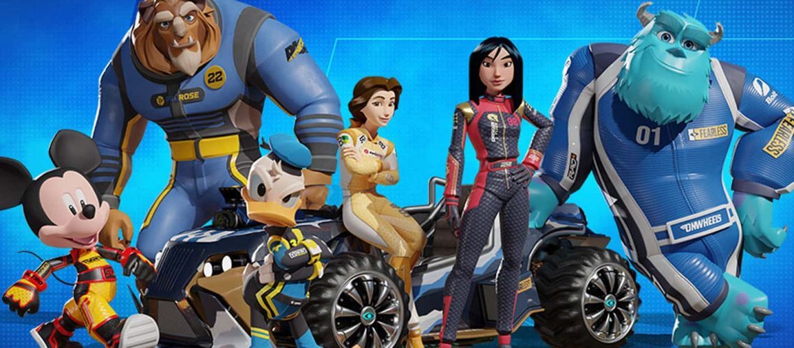 Pôster do game Disney Speedstorm