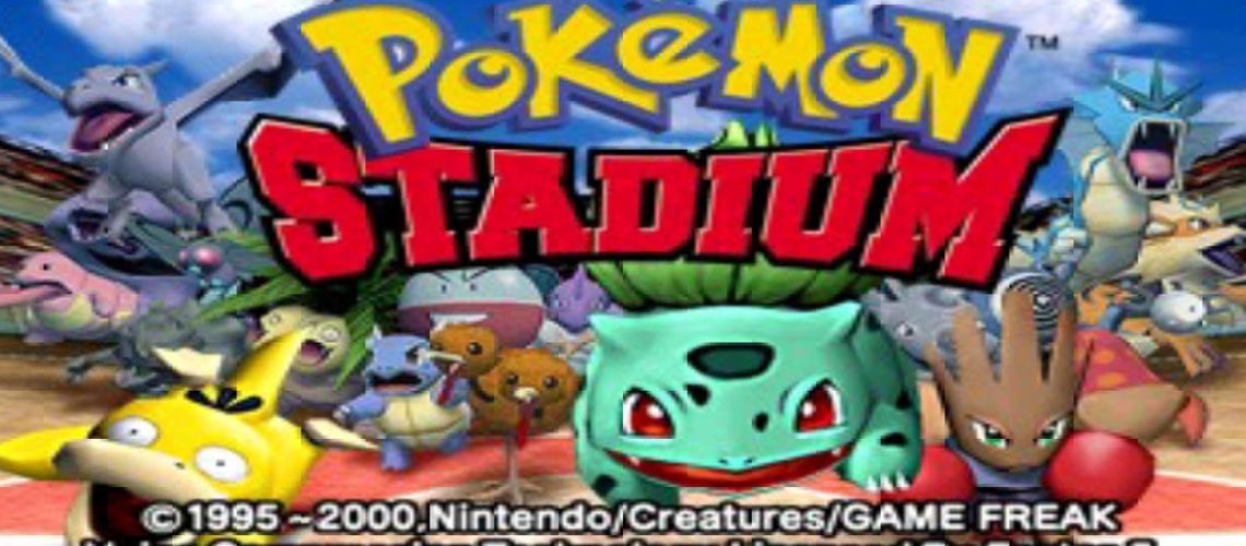 Capa do jogo clássico de Pokemon Stadium