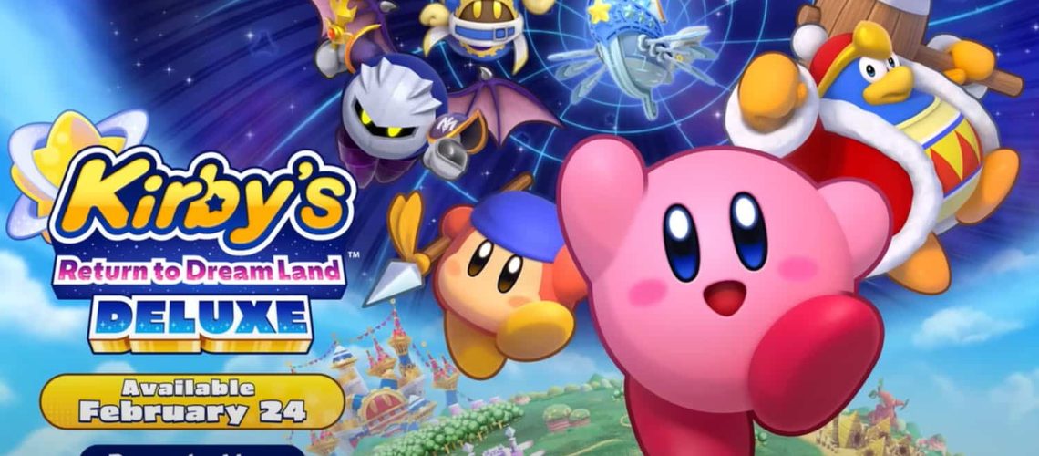 Capa do game Kirby’s Return to Dream Land Deluxe