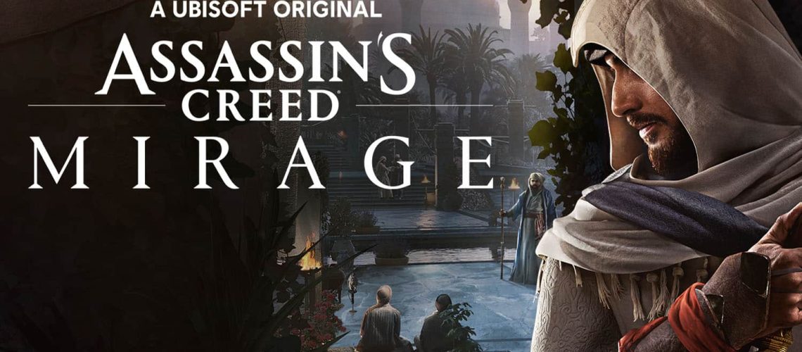 Pôster oficial do game Assassin's Creed Mirage