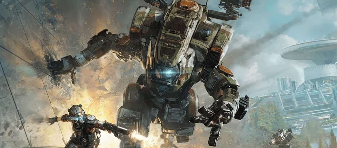 Pôster oficial de Titanfall 2