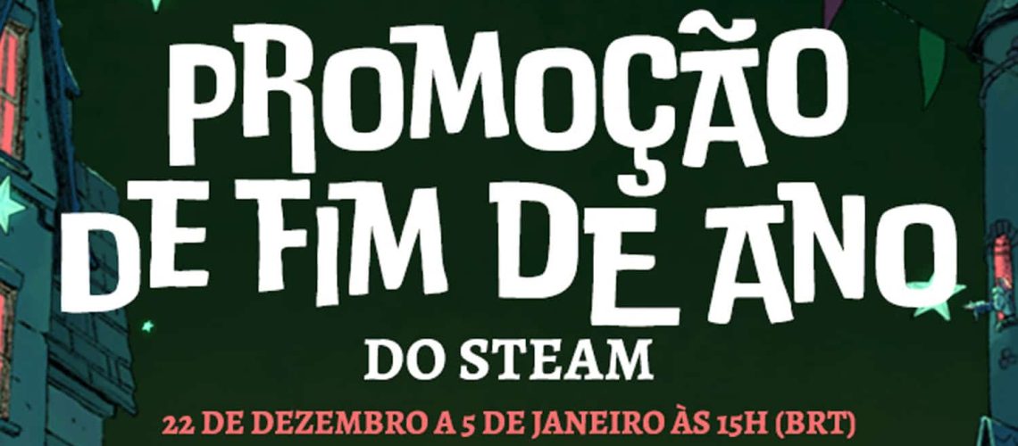 Imagem da Promoção de fim de ano da Steam