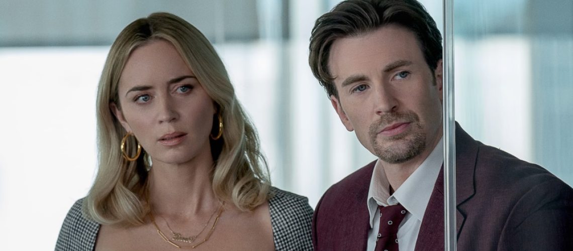 Emily Blunt e Chris em Máfia da Dor