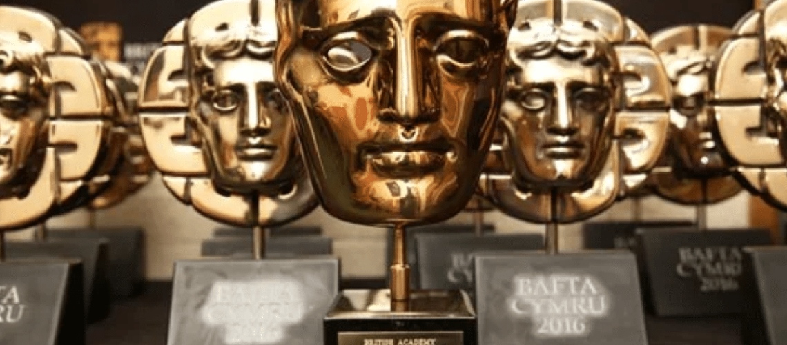 Estatuetas do BAFTA. Crédito: Mei Lewis/BAFTA/REX/Shutterstock