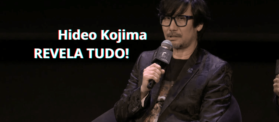 Hideo Kojima Surpreende na Premiere