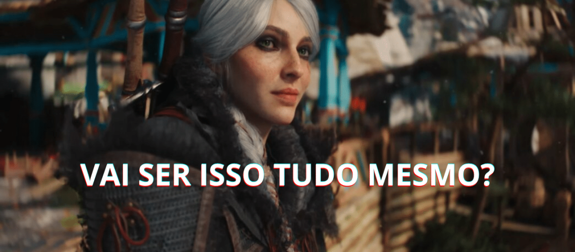 Tech Demo impressionante de The Witcher 4 no PS5