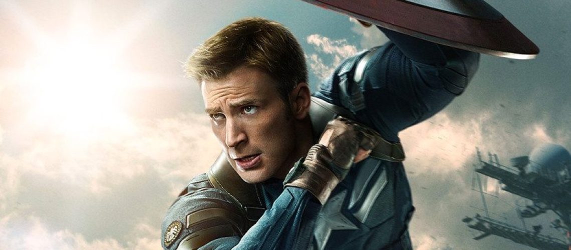 Chris Evans em Capitão América: O Soldado Invernal