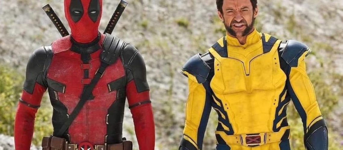 Ryan Reynolds como Deadpool e Hugh Jackman como Wolverine