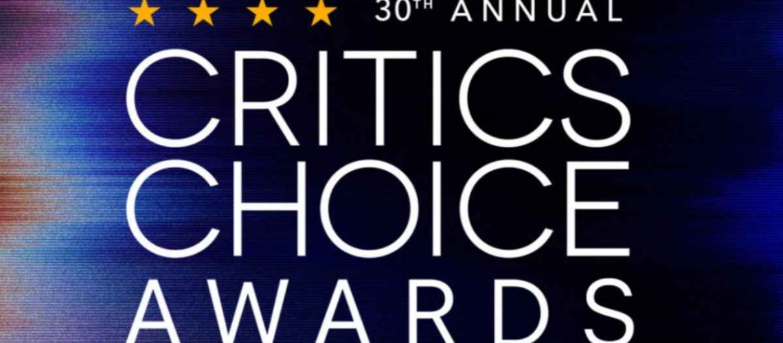 A logo da cerimônia do Critics' Choice Awards desse ano.