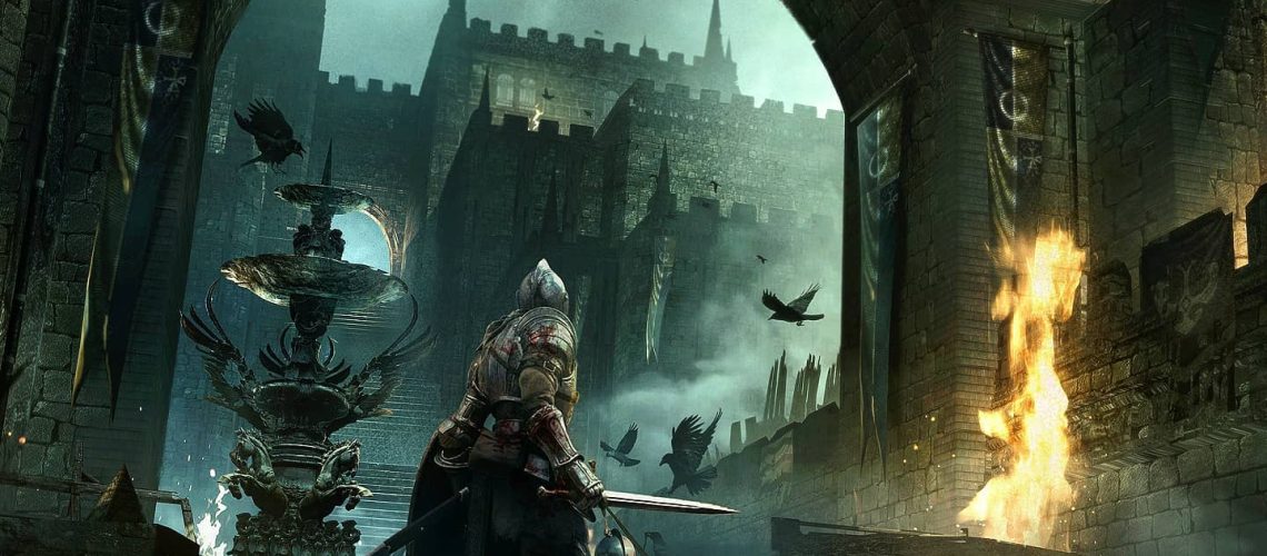 Demon's souls - Tower Knight - Arte por Juan Pablo Roldan