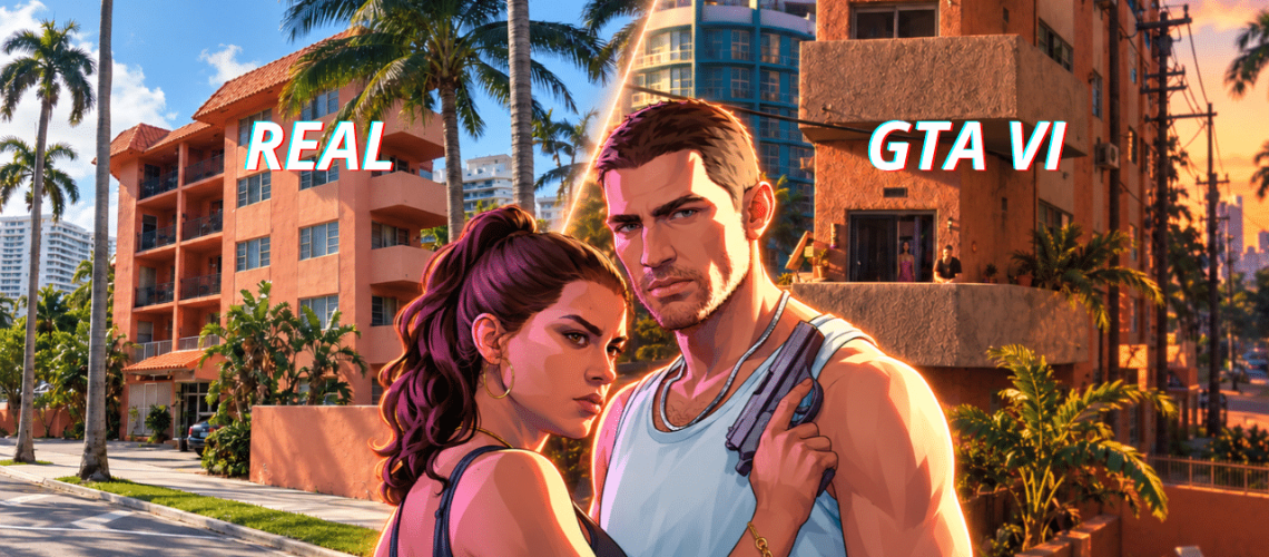 Fãs de GTA 6 encontram prédio real de Jason e Lucia e descobrem algo inusitado
